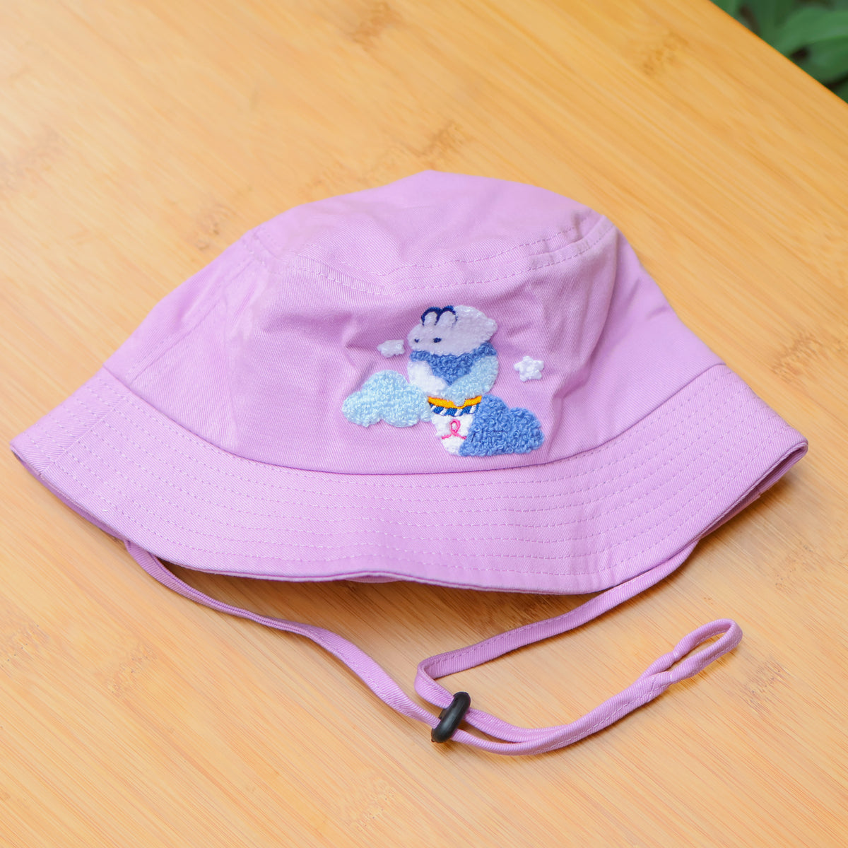 8961 Washed Bucket Hat and , X-Large, Iced Lilac Reima Siimaa - Organic Cotton Bucket Hat main image 2