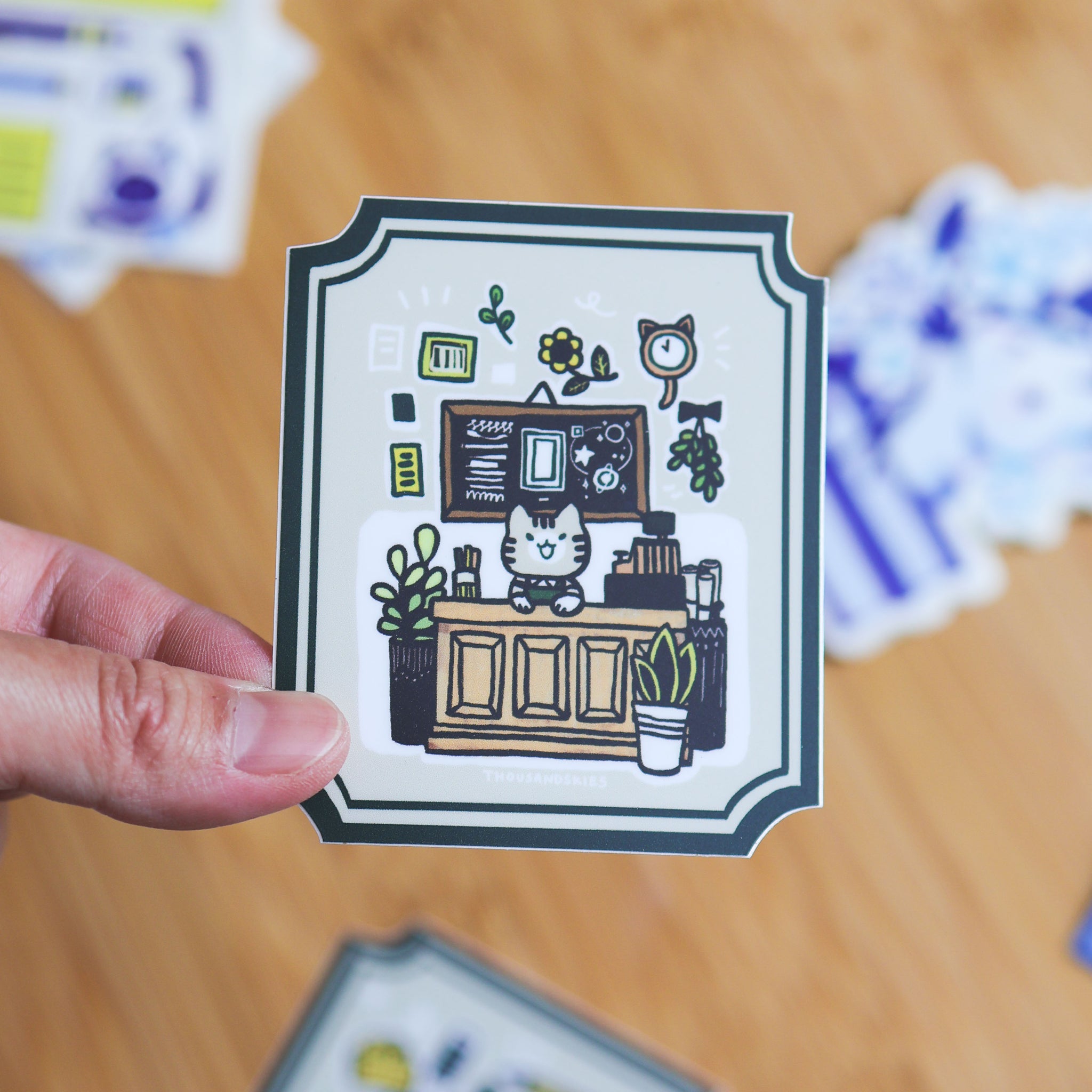 Vinyl Sticker Stationery Store – thousandskies