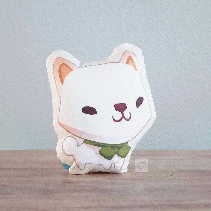 Handmade Shiba Inu Pillow (white or cream) – thousandskies